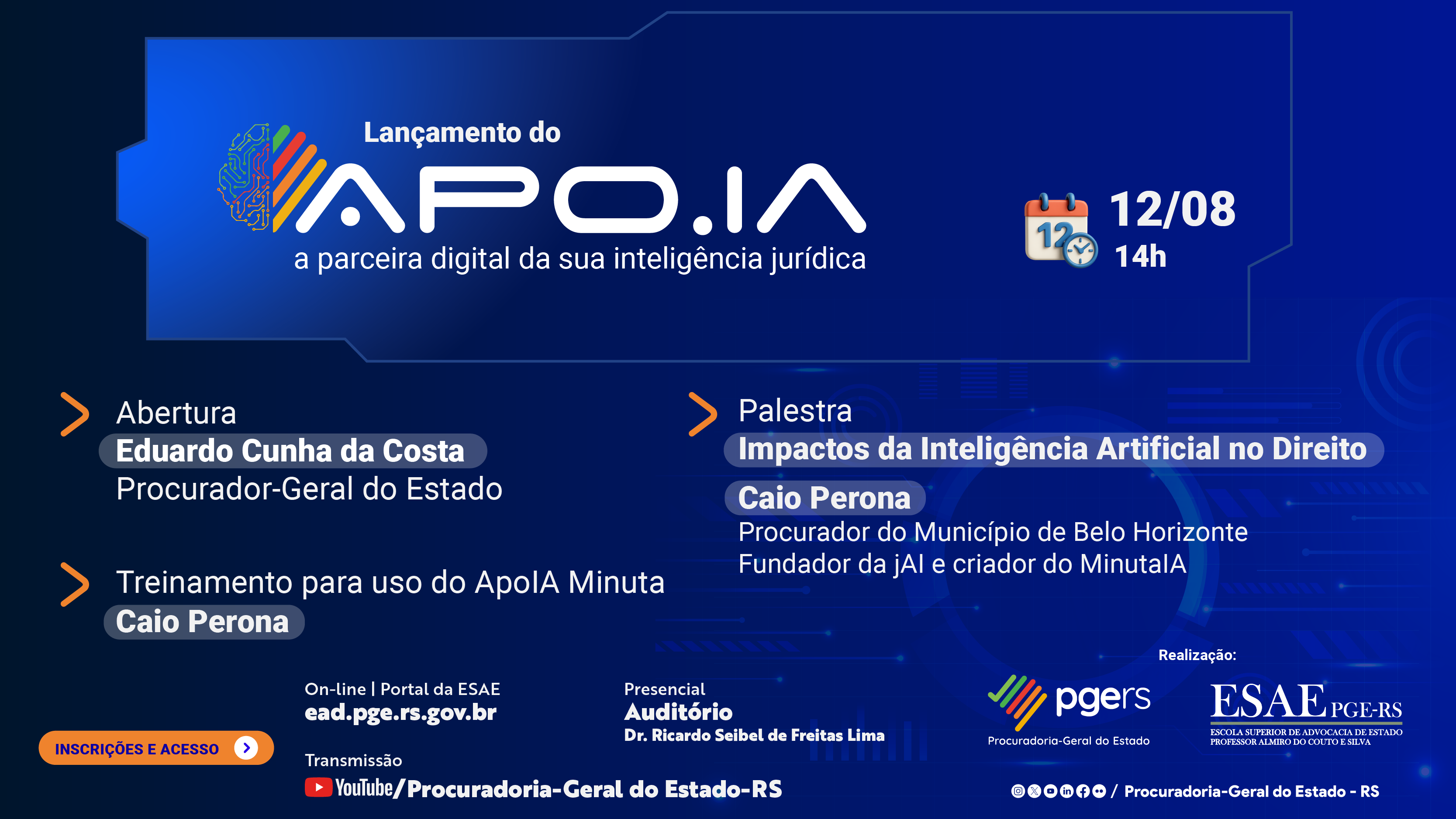 Evento Gravado: Lançamento do ApoIA
