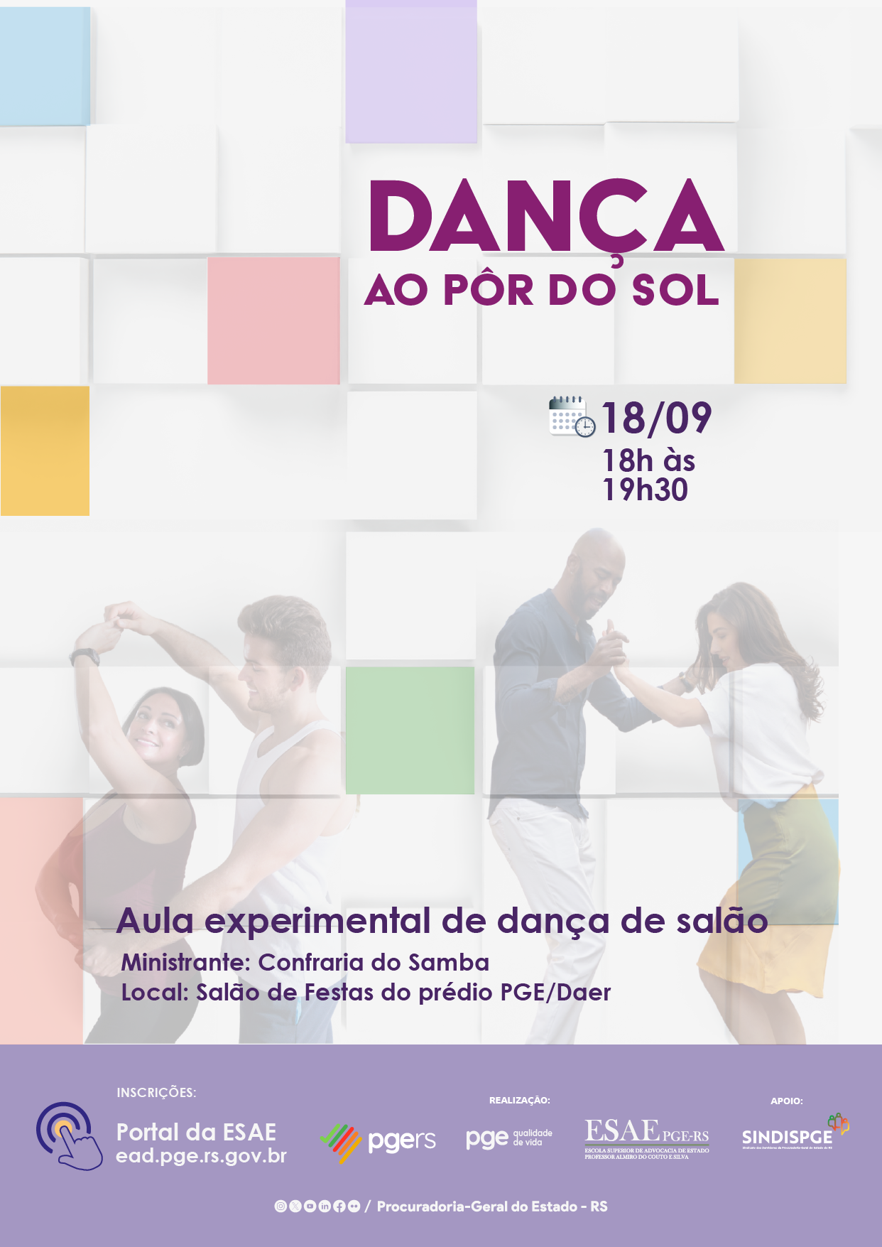 Dança ao Pôr do Sol