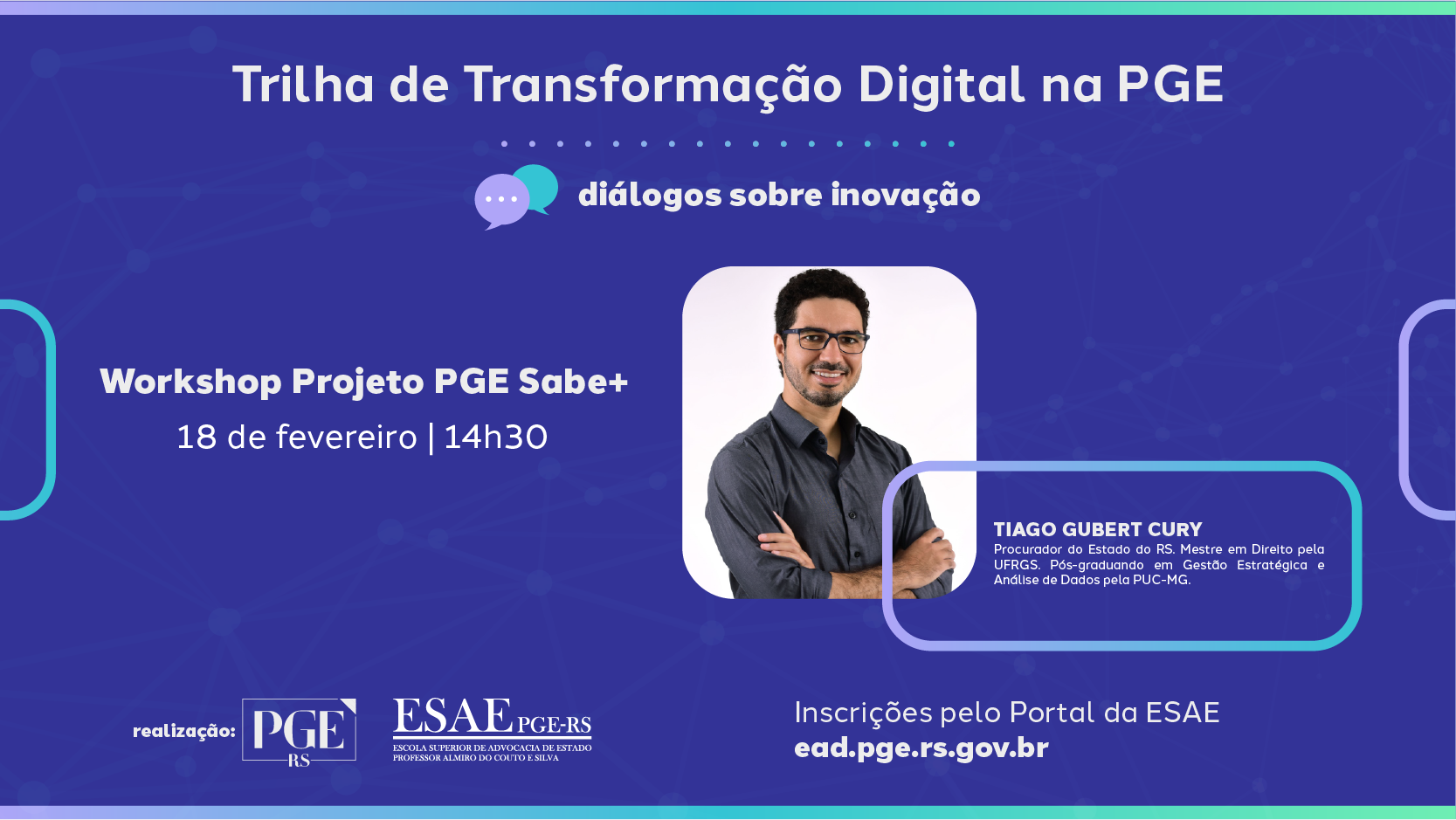 Trilha de Transformação Digital na PGE: Diálogos sobre Inovação