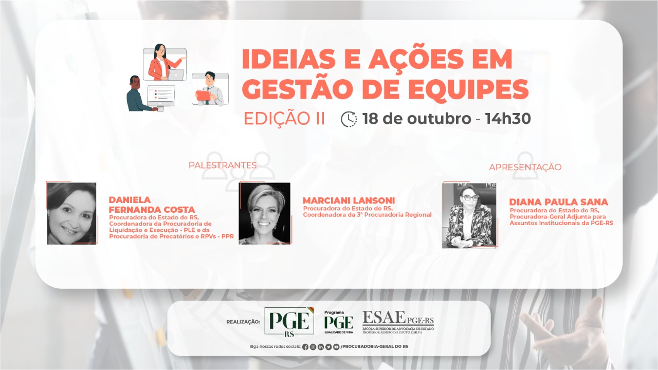 Ideias e Ações em Gestão de Equipes