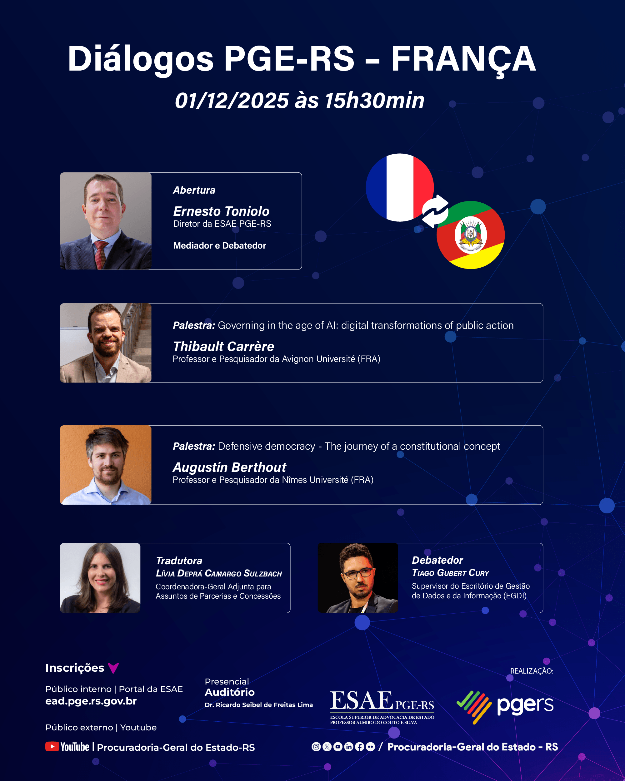 Diálogos PGE-RS - FRANÇA