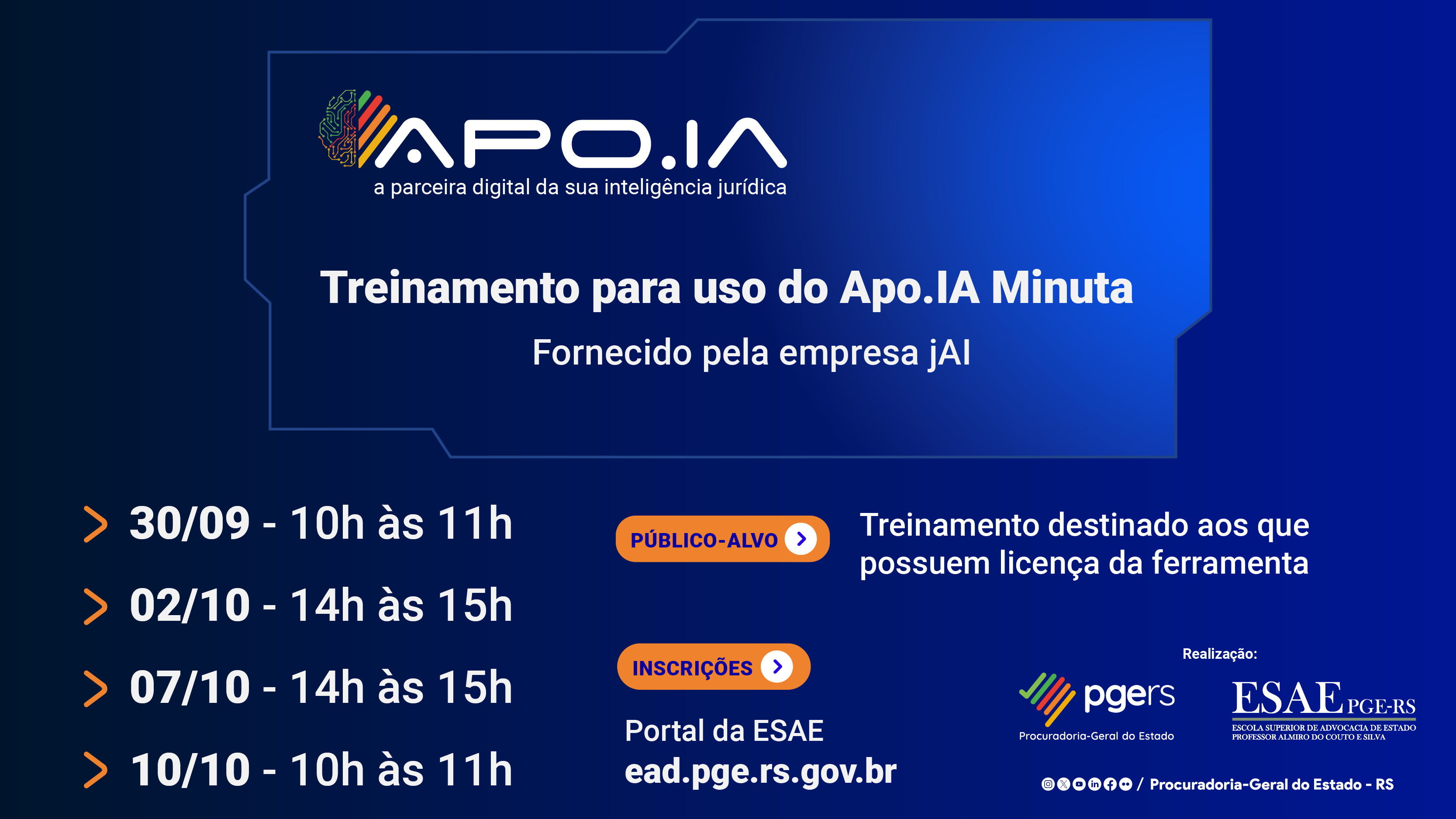 Card do treinamento do Apo.IA